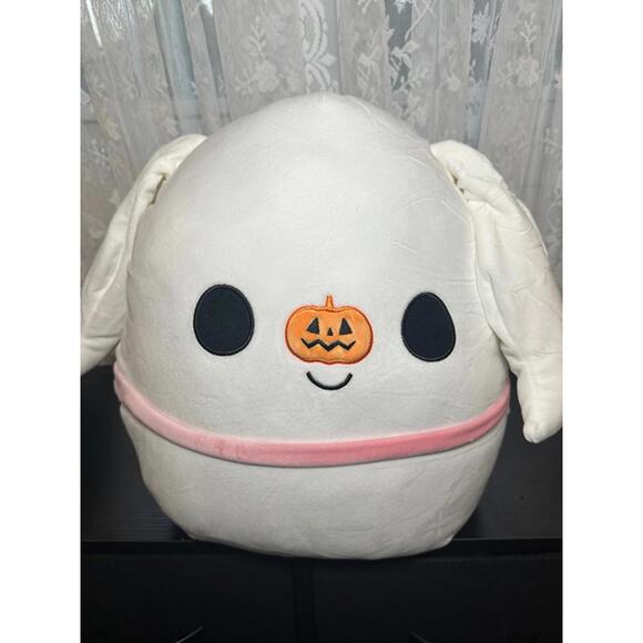 Squishmallows Other - Squishmallows Disney Nightmare Before Christmas Zero – 12” Plush (NWT)